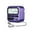 Purple Retro BB Machine + Hanging Chain, variant on Pager Cases for AirPods 4 Case Cover 2024,Sturdy Hard PC Protective for Apple AirPods 4th Generation Case for Men Women,AirPods 4 Accessories with Keychain
