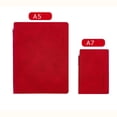 thumbnail image 4 of Vwrxbz 2 Pack A5 Sheep Leather Notebook with Pen Portable Notepad Set for Students School Season, 4 of 8