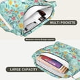 thumbnail image 2 of Nature Inspired Botanical Tote | Lightweight Travel Handbag | Multi-Pocket Organization, 2 of 5