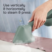 Conair ExtremeSteamir 2-in-1 Steam and Press, Garment Steamer and Iron for Clothes, 1700W, 30-Second Heat Up, Detachable Water Tank, Blue