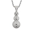 thumbnail image 1 of Collar con colgante de Gargantilla de circonio para mujeres Hombres Joyería de chapada en oro y platino de dieciocho Plata, 1 of 9