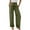 R/4117Green, variant on Vividxx Girls Casual Pants Slacks For Everyday Wear Elastic Waist Long Pants Trousers With Drawstring And Side Pockets Comfortable School Outdoor Play Slacks Solid Color Toddler Boho Streetwear