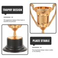 thumbnail image 3 of 6pcs Small Trophy Model Handheld Plastic Trophy Prop Winner Reward Trophy Adornment, 3 of 4