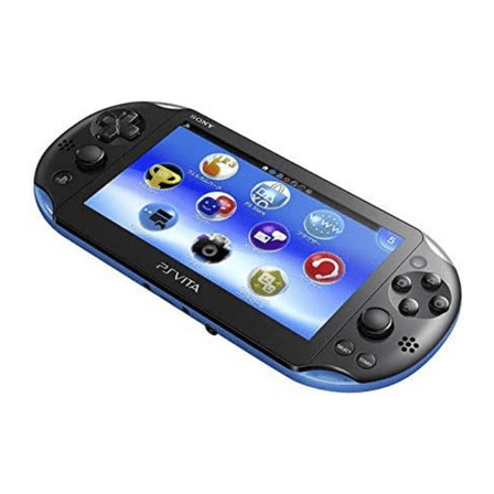 Restored Sony - PS Vita 2000 Handheld PlayStation Gaming Console - Blue (Refurbished)