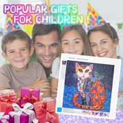 Dream Fun Arts and Crafts Gifts for 10 11 12 13 Year Old Kids,DIY 5D Painting Kit for Girls Age 8 9 11 12 Rhinestone Crystal Embroidery Cross Stitch Wall Decor Birthday Presents for Adults