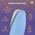thumbnail image 4 of YBM Home Ironing Board Cover, Elastic Edge, 100% cotton Heavy Duty Iron Pad Covers Standard Boards, Extra Thick, CO1548, 4 of 4