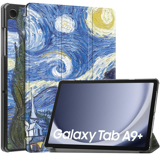Étui Support pour Tablette pour Samsung Galaxy Tab A9 et A9 Plus 2023, Étui Intelligent XK Tab A9 Plus 2023
