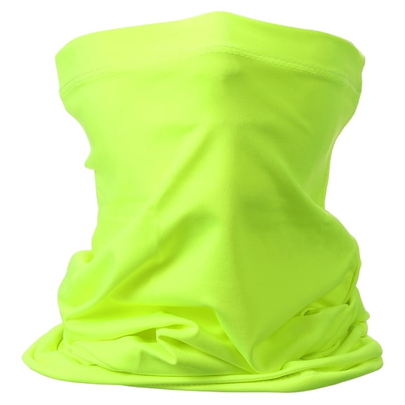 Uxcell Summer Neck Gaiter Unisex Sun Protection Face Mask, Green