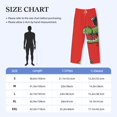 thumbnail image 2 of Salouo Cool Crocodile With Sunglasses Print Pajama Pants for Men, Lounge Pants Elastic Waistband Casual Men's sleepwear Loungewear Sleep Pajama Pant -Large, 2 of 7