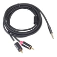 thumbnail image 1 of Cable de 3.5 mm a 2 RCA perfecl 300cm, 1 of 8