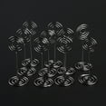 thumbnail image 7 of OUNONA 20Pcs Plated Silver Note Clip Holder Metal Photo Clip Stand Holder for Memo Name Card and Table Menu Display, 7 of 7
