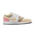 thumbnail image 5 of Big Kid's Jordan 1 Low SE White/Vivid Green-White (DJ0341 100) - 5.5, 5 of 8