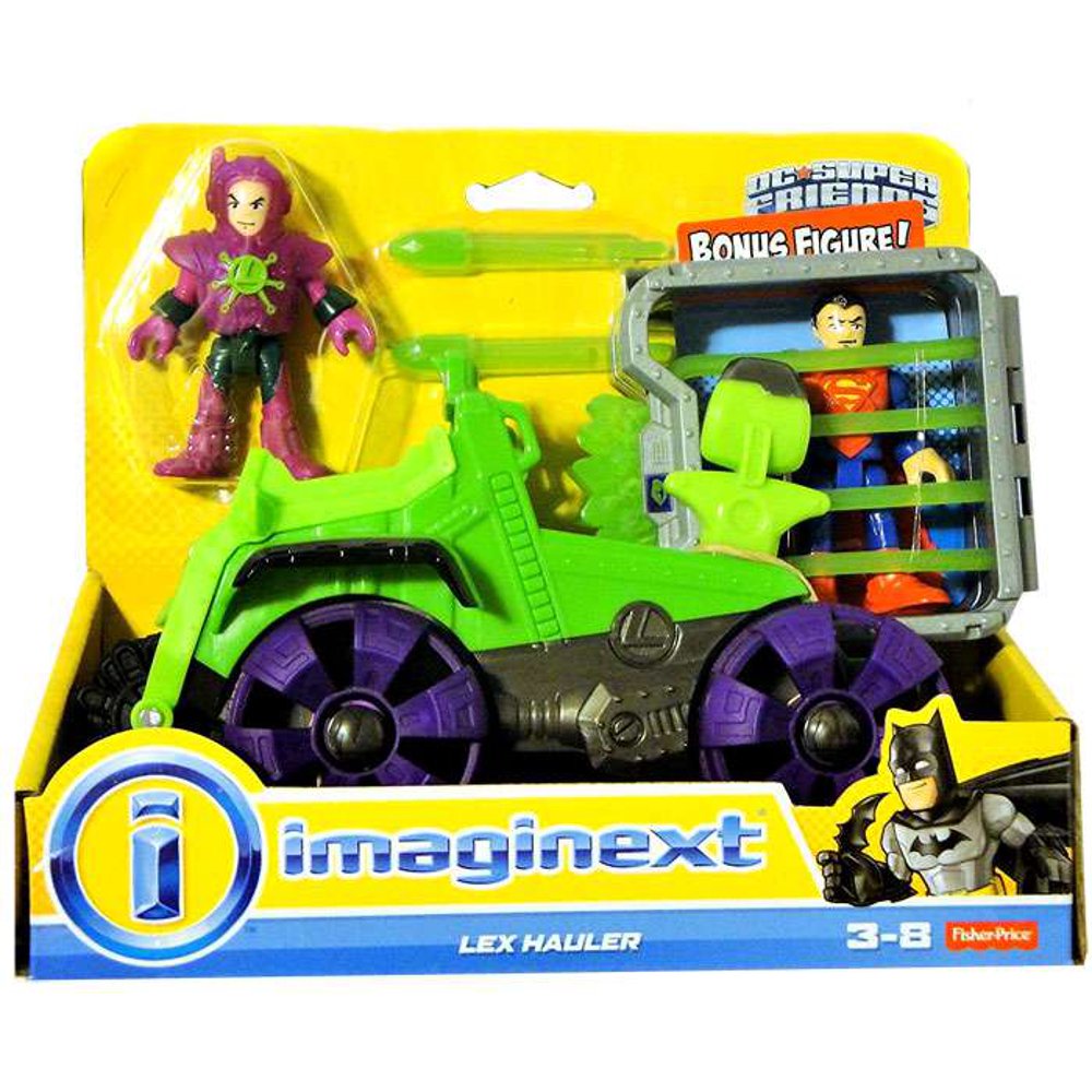 DC Super Friends Imaginext Lex Luthor Hauler Figure Set [Includes