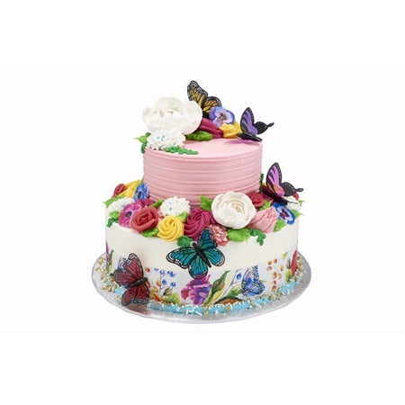 Butterfly Beauty 2 Tier Cake