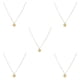 thumbnail image 3 of Collar de cadena Jumpingount de Acero inoxidable estilo sencillo y delicado, 3 of 6