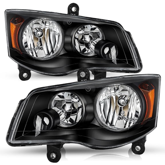 For 2008-2016 Chrysler Town&Country Fits 2011-2019 Dodge Grand Caravan Headlight
