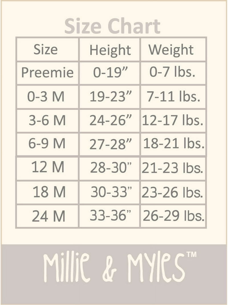 Millie & Myles Infant Pants Set - Baby Clothes for Boys and Girls