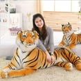 thumbnail image 5 of Realistic Tiger Stuffed Animals Plush Toy For Kids, 5 of 5