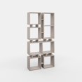 thumbnail image 5 of Ada Home Decor Furniture 4 Tier Open Shelf Light Mocha Bancroft Modern Bookcase, 5 of 7