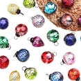 thumbnail image 1 of Adornos Navideños IndianShelf Vintage de Vidrio para Árbol de Navidad de 2 pulgadas, 1 of 9