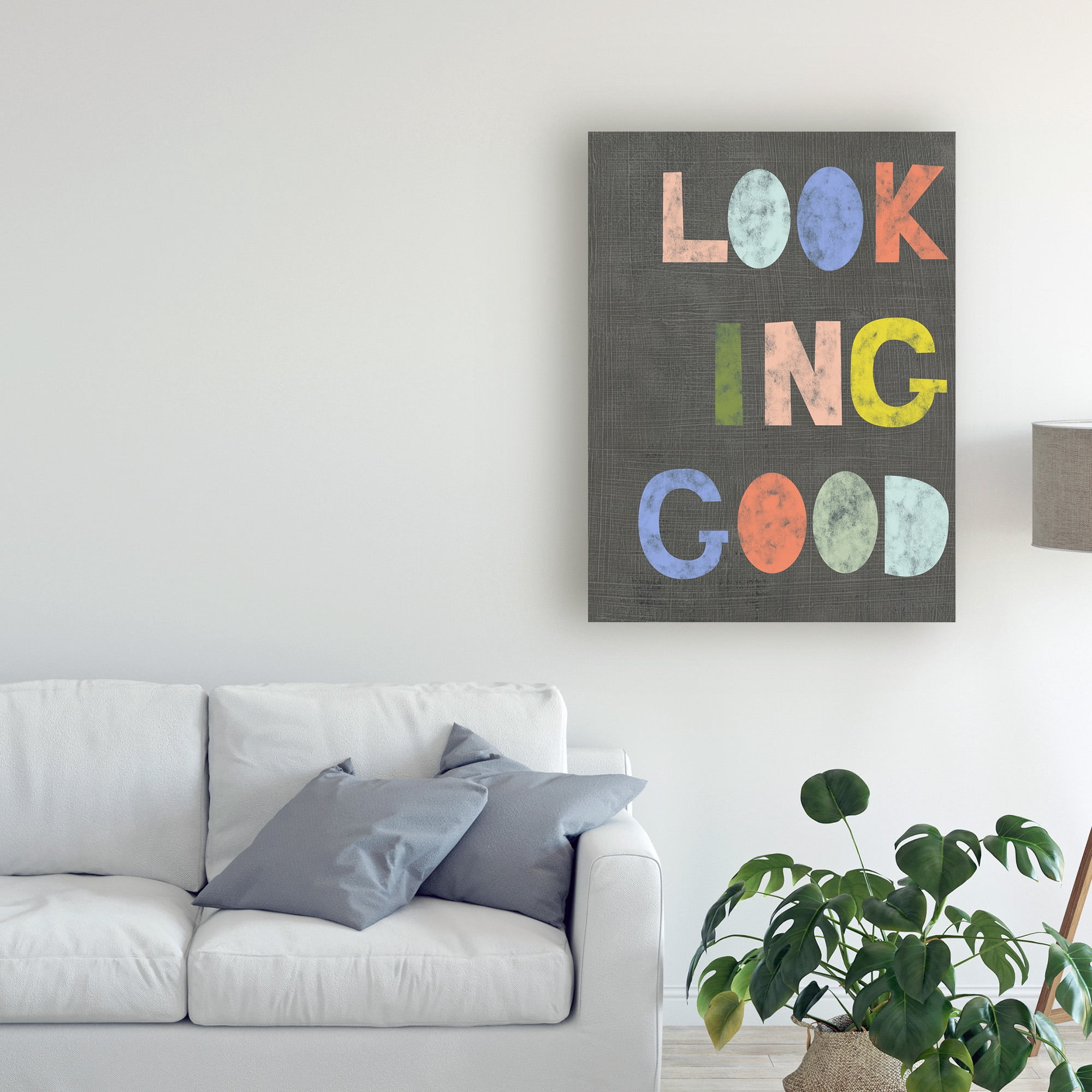 Trademark Fine Art 'Chat III' Canvas Art by Chariklia Zarris