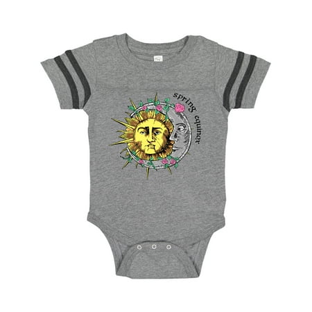 

Inktastic 1st Day of Spring Sun and Moon Spring Equinox Gift Baby Boy or Baby Girl Bodysuit
