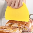 thumbnail image 4 of Raspador de masa para alimentos, cortador de masa de plástico seguro para alimentos, raspador de banco, cortador, raspadores de alimentos multiusos para masa, pastel, pan ZefeiWu 9024715129352, 4 of 4