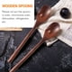 thumbnail image 2 of 6 cucharas de madera para servir en la cocina, cucharas de sopa de mango largo, cucharas para cocinar, degustar, comer, mezclar y revolver, 2 of 8