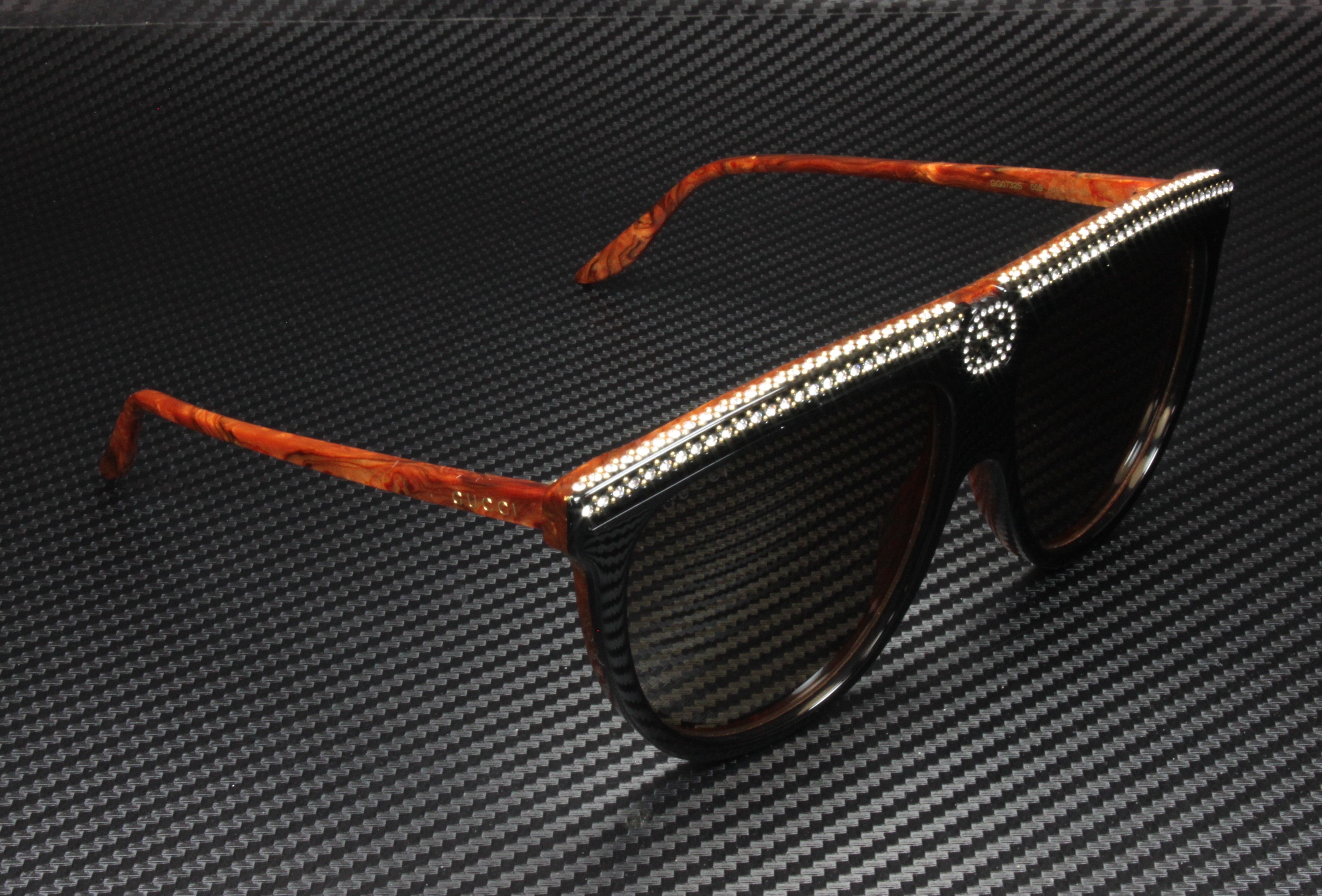 NWT Gucci GG0732S-005-61 005 Black/Brown 61mm Sunglasses Gucci GG0732S 005 Women main image 4