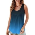 thumbnail image 2 of Ndbuld Womens Summer Tank Tops Beach Vacation Fashion Outfits Clothes Crewneck Loose Fit Casual Spring Sleeveless Shirts,S-3XL Summer Clearance Multicolor 3XL, 2 of 5