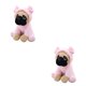 thumbnail image 3 of Tholdsy Perros de simulación de peluche de 20CM, Sharpei Pug, cachorro encantador, juguete para mascotas, Animal de peluche, regalos de cumpleaños y Type1 NO1 Tholdsy CBP093694, 3 of 5
