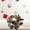 D, variant on Guozer Christmas Centerpieces for Tabless 1PCS Mini Christmas Wreaths Candle Wreath for Holiday Table Centerpieces, Home Decor