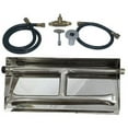 thumbnail image 2 of Tretco OB2SS-BK1-24-NG 21 in. Stainless Steel Dual Burner Pan, Natural Gas, 2 of 2