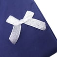 thumbnail image 5 of Auroural Girls Long Sleeve Shirts Size 6 Girls Crew Neck Long Sleeve Cotton Top Cute Bow Embroidery Casual Basic Tee Shirt Girls Basic Top, 5 of 9