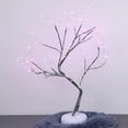 thumbnail image 4 of 108LED Beads Copper Wire Tree Branch Night Light with Touch-Sensitive Switch Decorative Table Lamp Battery And USB Operated, 4 of 6