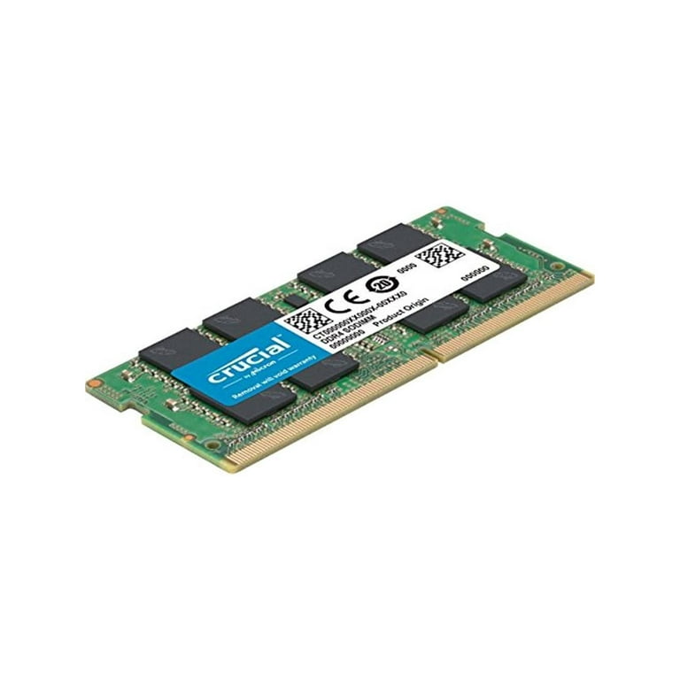 Crucial 16GB (2PK 8GB) 3200MHz speed PC4-25600 DDR4 SODIMM Laptop Memory  Kit Green CT2K8G4SFRA32A - Best Buy