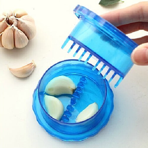 1 Pc Garlic Press Kitchen Plastic Hand Helper Peeler Cutting Crusher Twist T_kz 
