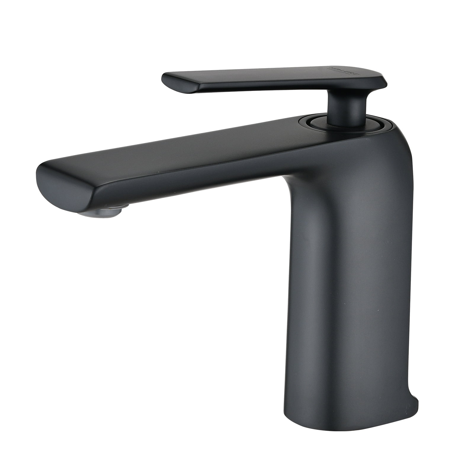 KUIKUI Single Hole Bathroom Faucet in Matte Black