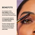 thumbnail image 3 of Lápiz de cejas Winky Lux Uni-Brow Precision, de doble punta con cepillo, resistente al agua y de larga duración, con micropunta, tono universal para cejas naturales (marrón, rubio, gris pardo), 3 of 6