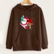 thumbnail image 4 of Sudadera estampada con capucha retro de manga larga suelta de Navidad para mujer con mangas caídas en los hombros Pompotops gfhjh12912, 4 of 8