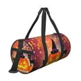 thumbnail image 3 of Fotbe Halloween Pattern Foldable Sports Gym Bag with Wet Dry Pocket, Ultralight Travel Bag, Large Capacity Duffel Bag, Splash Proof Carry on Bag, Overnight Bag, Weekender Bag, 3 of 8