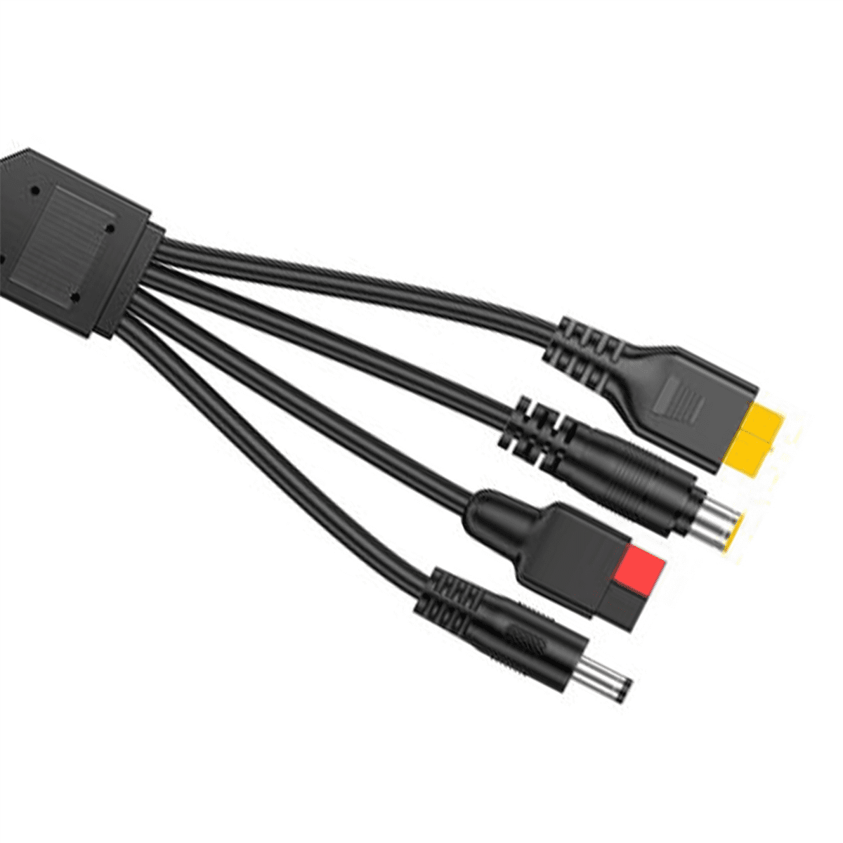 3X 4-in-1 Solar Panel Connector Extension Cable Splitter for Anderson Connector DC Adapter Power Plug Female Conn,3 x 4-in-1 Solar Panel Connector Extension Cable Splitter,As Shown