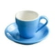 thumbnail image 1 of Taza de porcelana para espresso con platillo, taza para espresso, 80 ml/2,7 oz, 1 of 5
