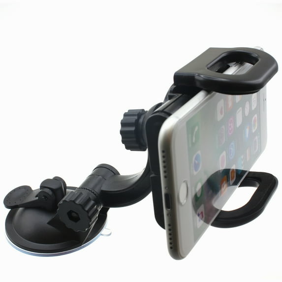 Windshield Car Mount for Samsung Galaxy A73 5G A53 5G A33 5G A13 5G A03s Phones - Holder Glass Cradle Rotating