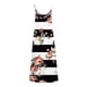 thumbnail image 5 of Vestido de cuello en V con estampado de encaje sin mangas con bolsillo de verano informal de moda para mujer Pompotops ghjkhdj9808, 5 of 5