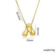 thumbnail image 2 of RuiJiao Personalized Gold Initial Letter Necklace - Elegant and Sophisticated Jewelry for Moms and Loved Ones - Perfect Gift for Special Occasions, 2 of 5