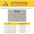 thumbnail image 2 of For Apple iPad 9th Gen 2021 10.2/iPad 8th Gen 2020 10.2/iPad 7th Gen 2019 10.2/iPad Air 3th Gen 2019 10.5/iPad Pro 2017 10.5 inch Shockproof Light Weight Kids Friendly Foam Handle Case Black, 2 of 6