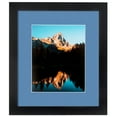 thumbnail image 2 of ArtToFrames 24x28 Matted Picture Frame with 20x24 Single Mat Photo Opening Framed in 1.25 Satin Black and 2 Liberty Blue Mat (FWM-3926-24x28), 2 of 8
