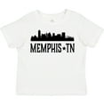 thumbnail image 3 of Inktastic Memphis Tennessee City Skyline Boys or Girls Toddler T-Shirt, 3 of 5