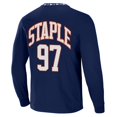 thumbnail image 3 of Men's NFL x Staple Navy Chicago Bears Core Team Long Sleeve T-Shirt, 3 of 3